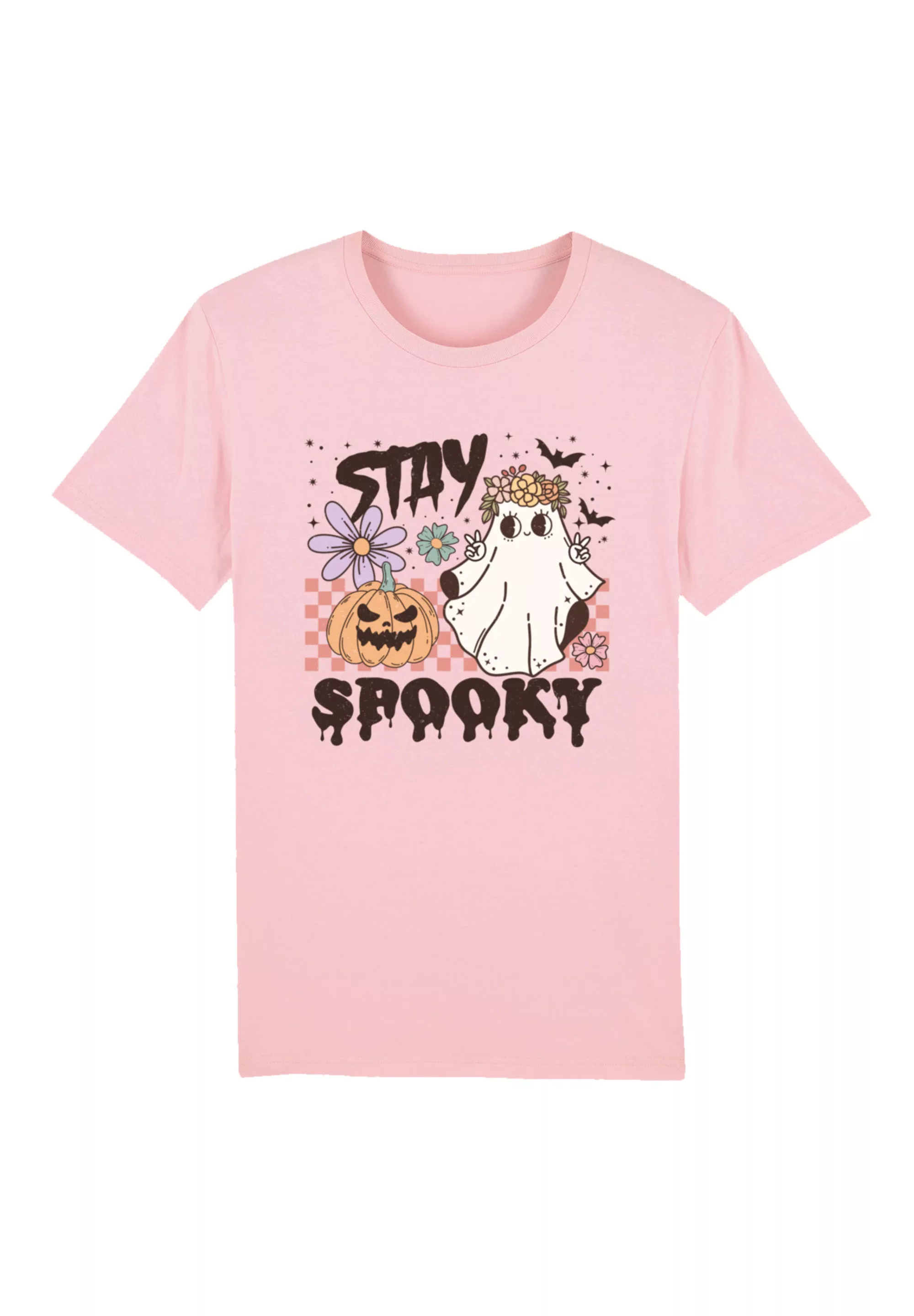 F4NT4STIC T-Shirt "Retro Halloween Stay Spooky rainbow", Premium Qualität, günstig online kaufen