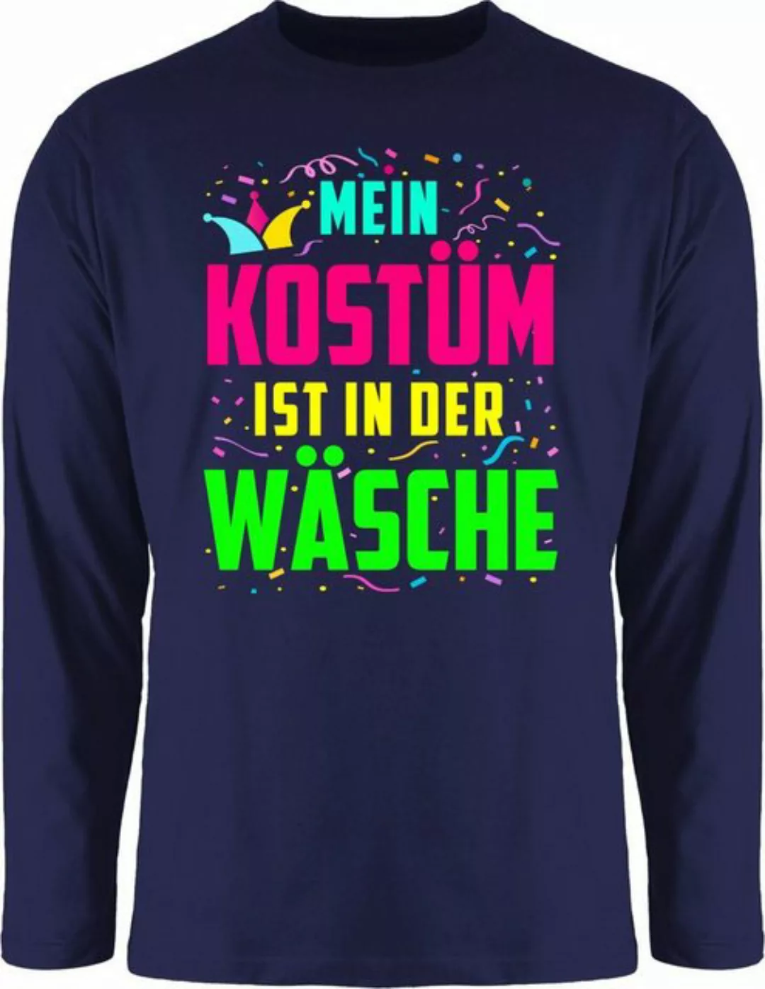 Shirtracer Rundhalsshirt Mein Kostüm ist in der Wäsche I Fastnacht I Fasnac günstig online kaufen