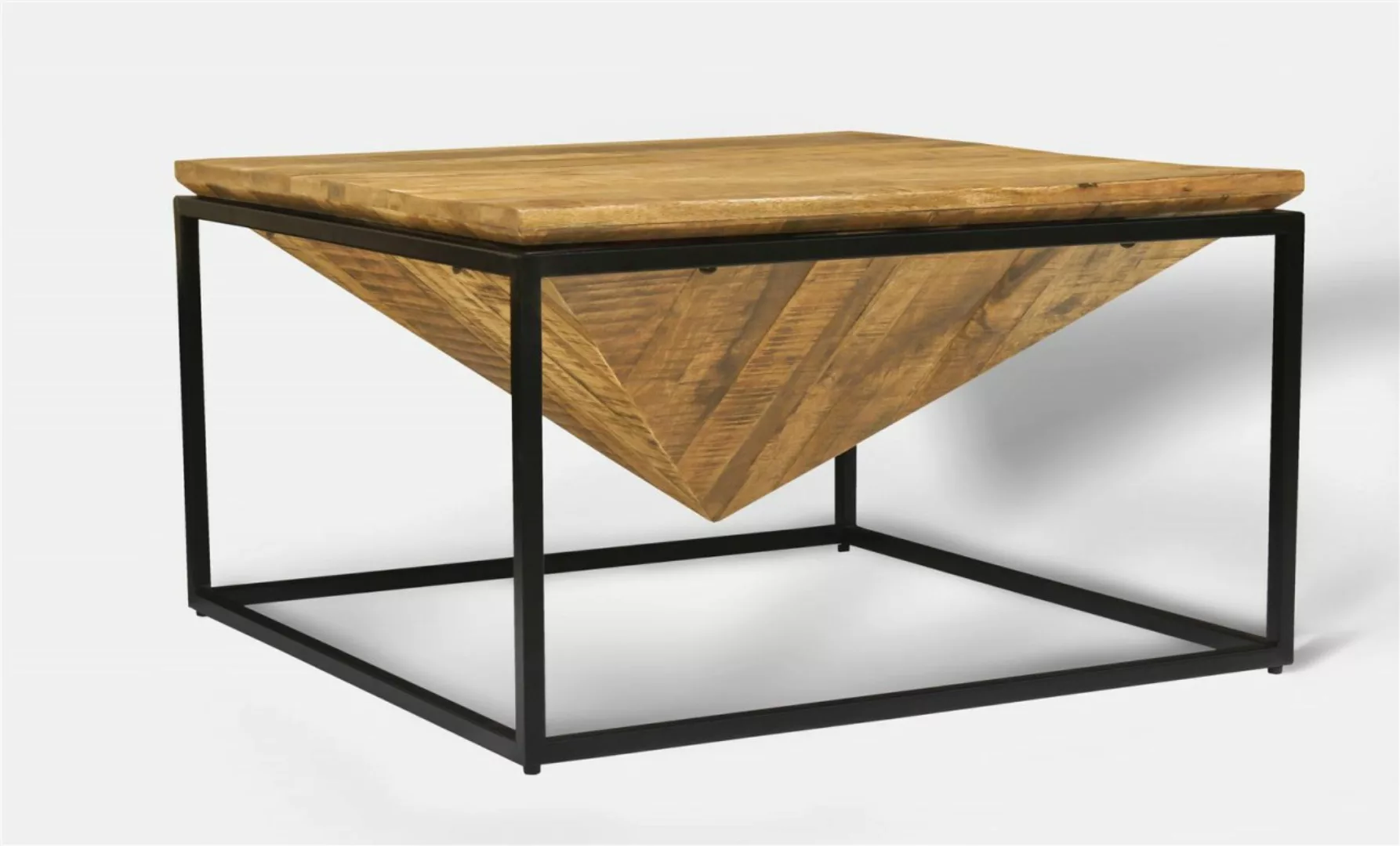 Couchtisch Diamond Abstrakt Geometrisch Coffee Table Metall Schwarz Vintage günstig online kaufen
