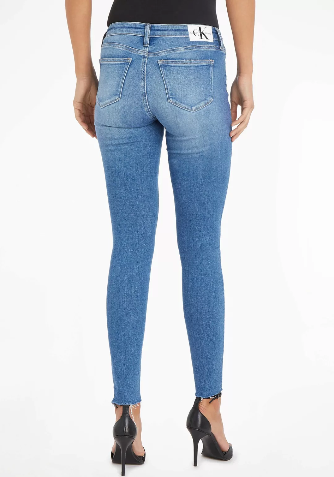 Calvin Klein Jeans Skinny-fit-Jeans MID RISE SKINNY günstig online kaufen