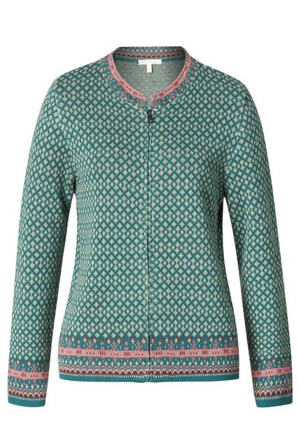 Himalaya Clothing Strickjacke Edle Strickjacke Damen mit elegantem Jacquard günstig online kaufen