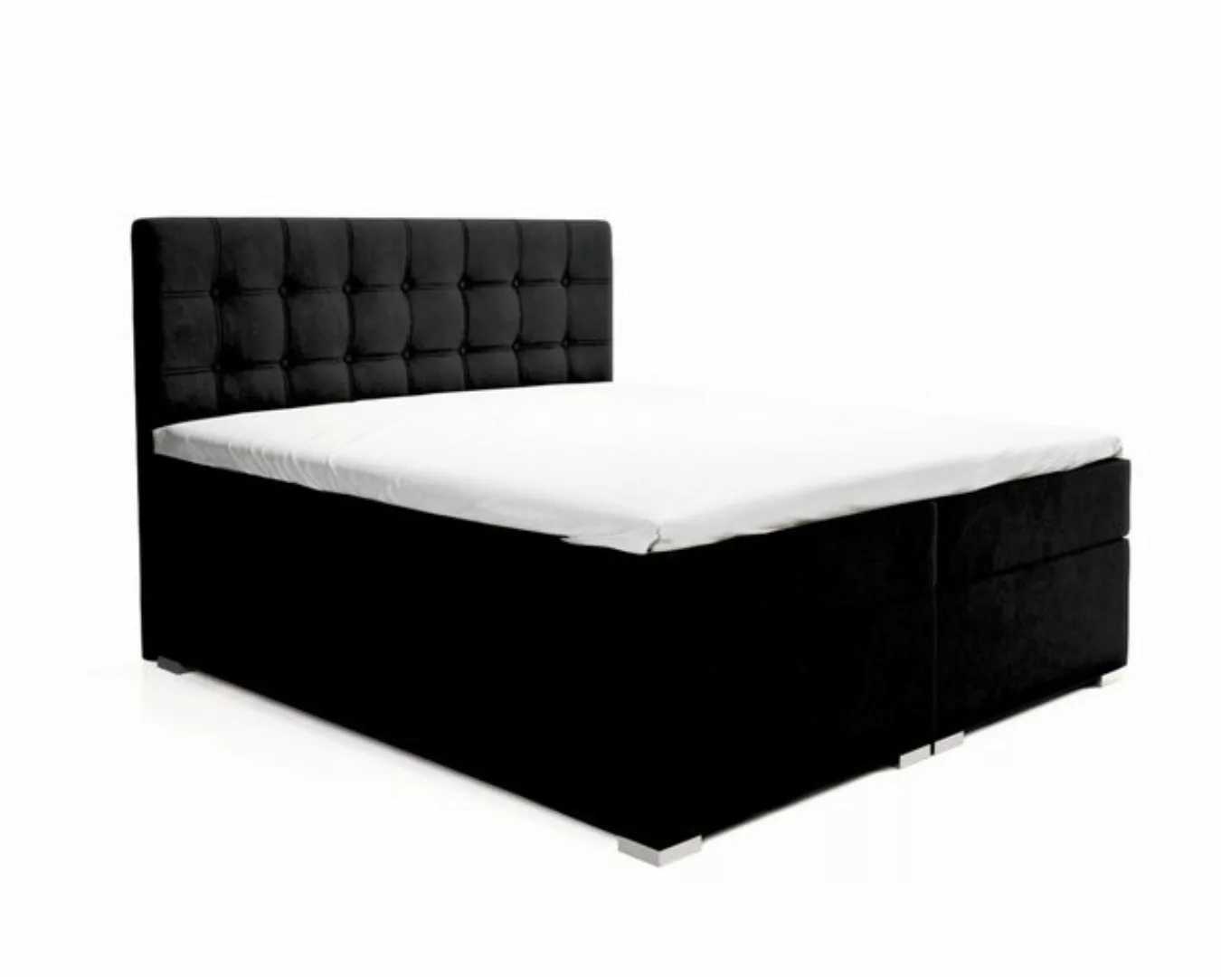 Deine Möbel 24 Boxspringbett MAGIC Komplettbett Polsterbett inkl. Bonellfed günstig online kaufen