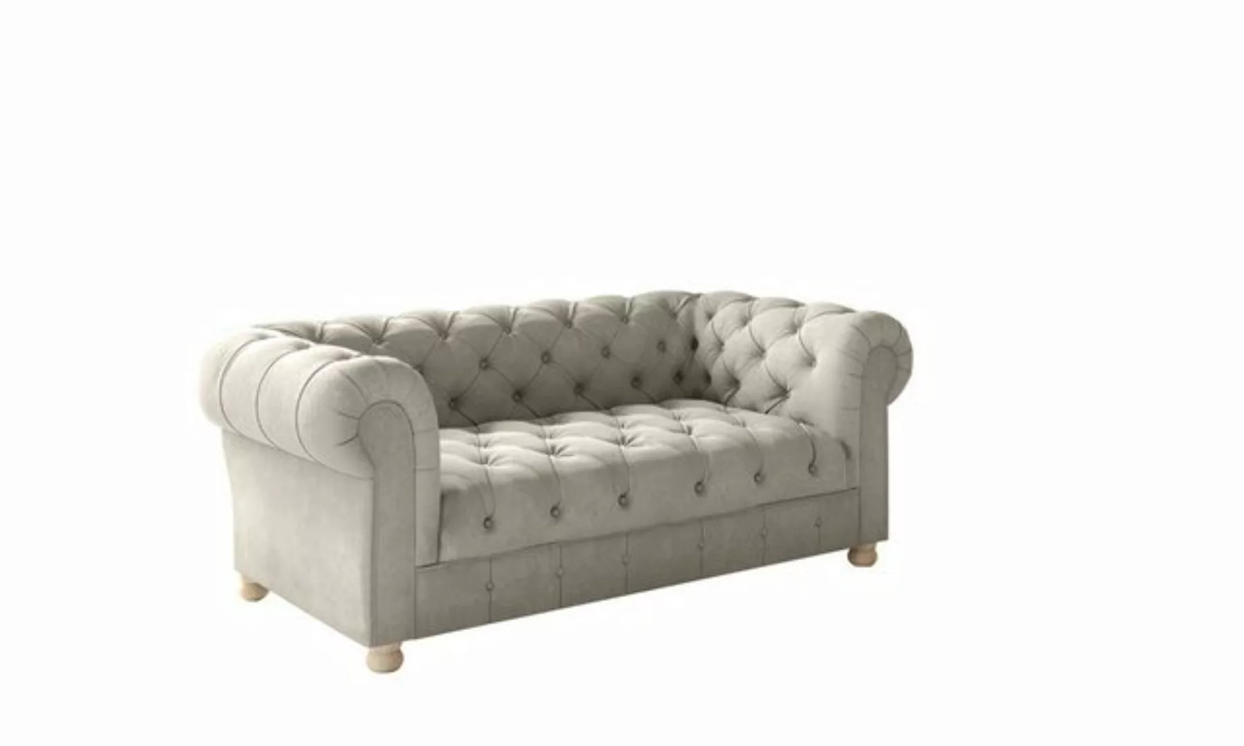 Kaiser Möbel Chesterfield-Sofa Zweisitzer, elegant, klassisch, schick in el günstig online kaufen