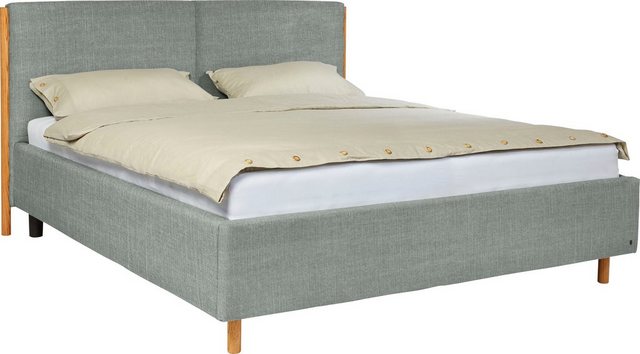 TOM TAILOR HOME Polsterbett CALIFORNIA BED, mit seitlichen Holzakzenten am günstig online kaufen