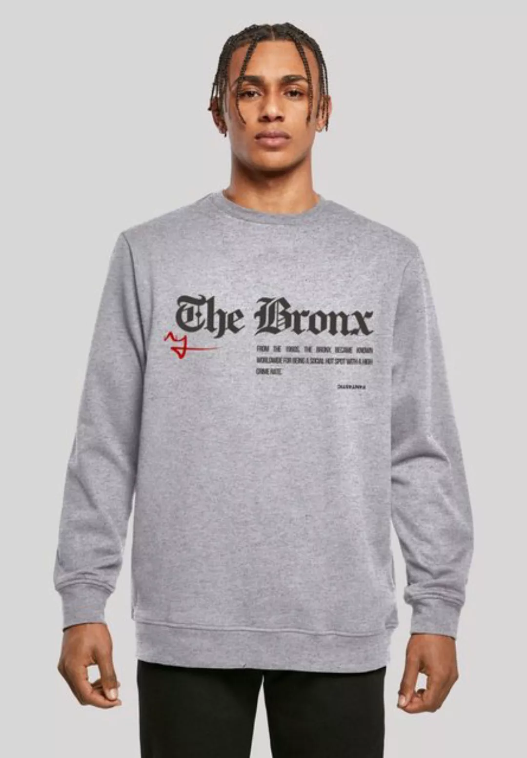 F4NT4STIC Kapuzenpullover The Bronx CREW Print günstig online kaufen