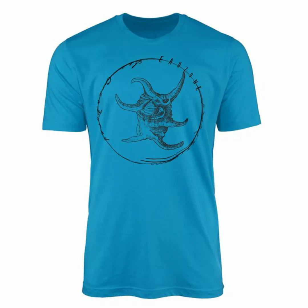 Sinus Art T-Shirt T-Shirt Tiefsee Fische - Serie: Sea Creatures, feine Stru günstig online kaufen