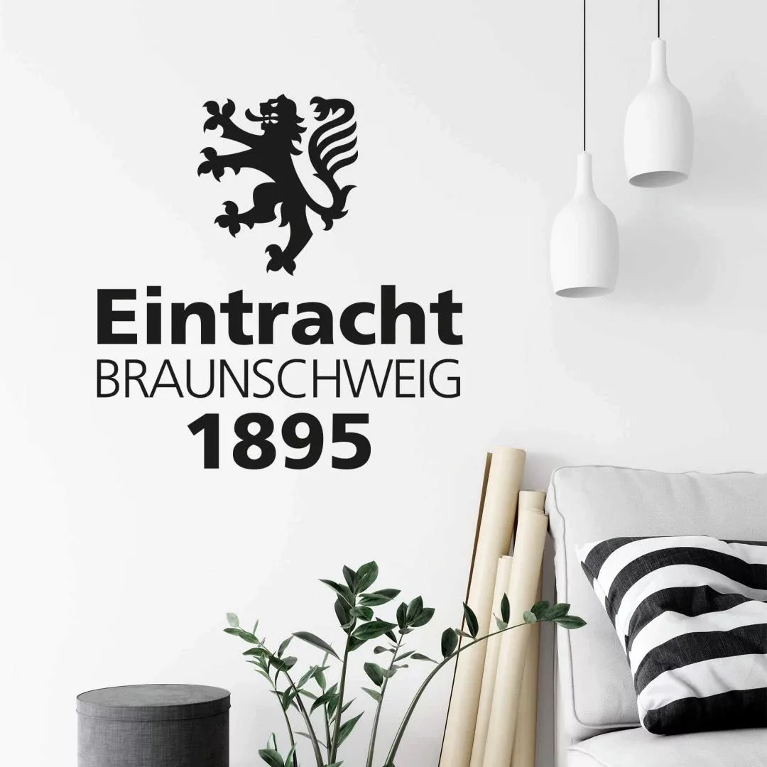 Wall-Art Wandtattoo "Eintracht Braunschweig Löwe", (1 St.), selbstklebend, günstig online kaufen