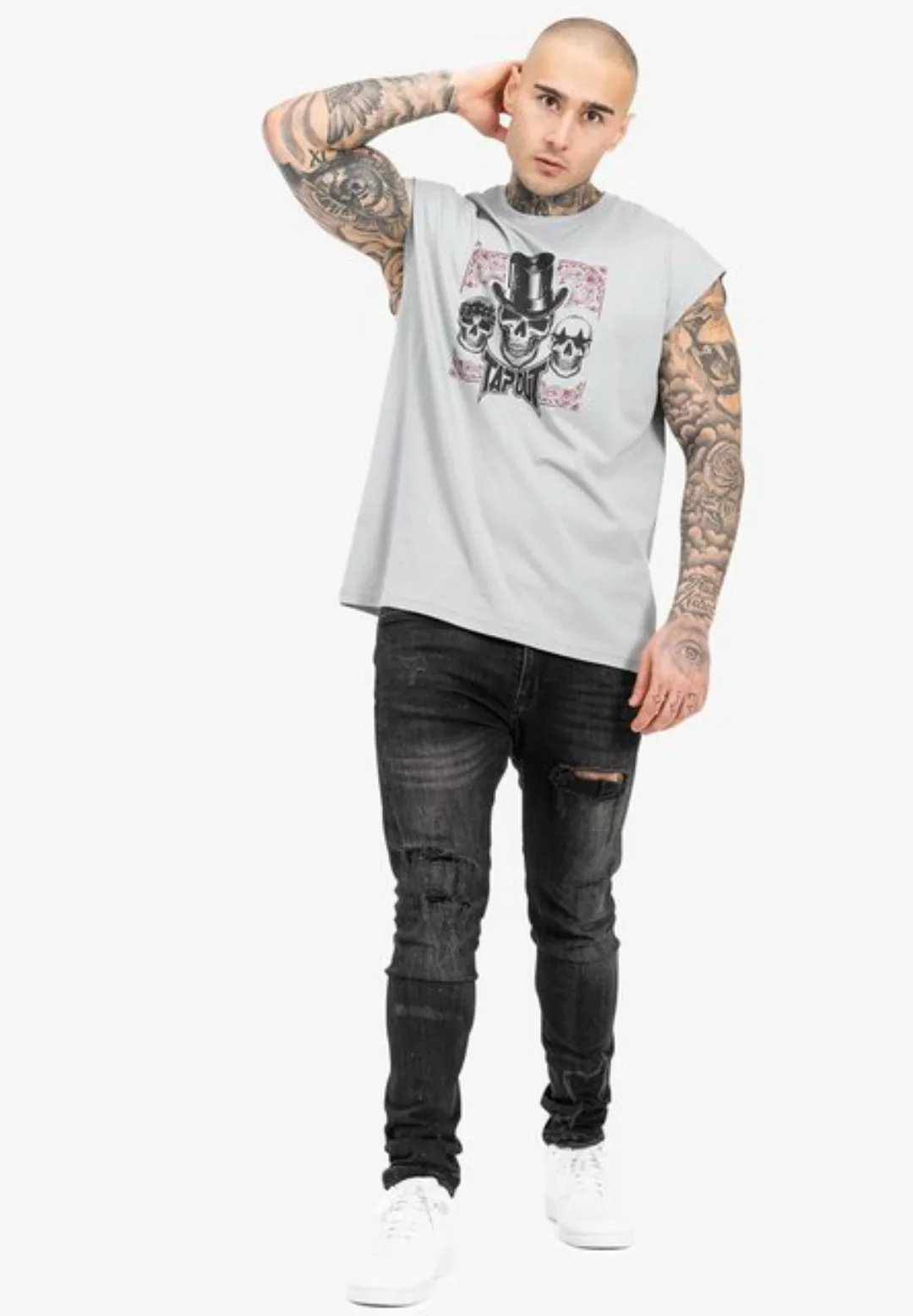 TAPOUT T-Shirt SKULL TANK günstig online kaufen