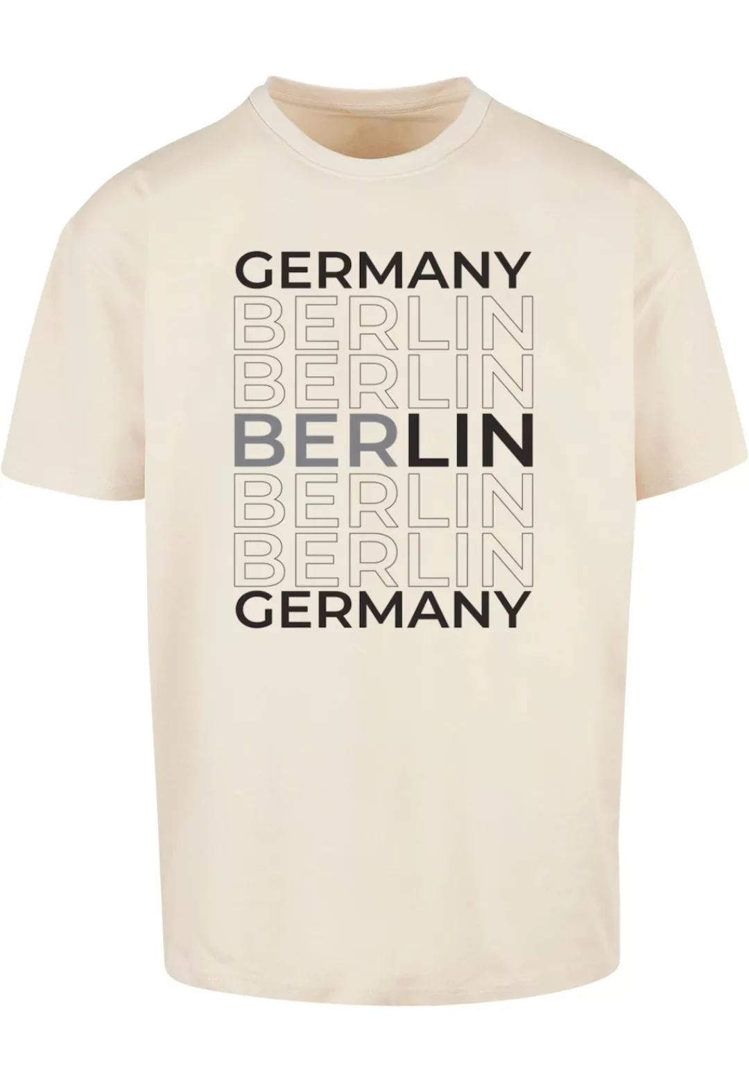 Merchcode T-Shirt "Merchcode Herren Berlin Heavy Oversize Tee-BY102" günstig online kaufen