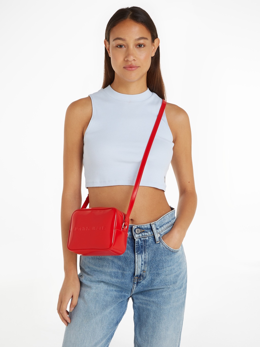 Tommy Jeans Mini Bag "ESSENTIAL", Handtasche Damen Schultertasche Umhängeta günstig online kaufen