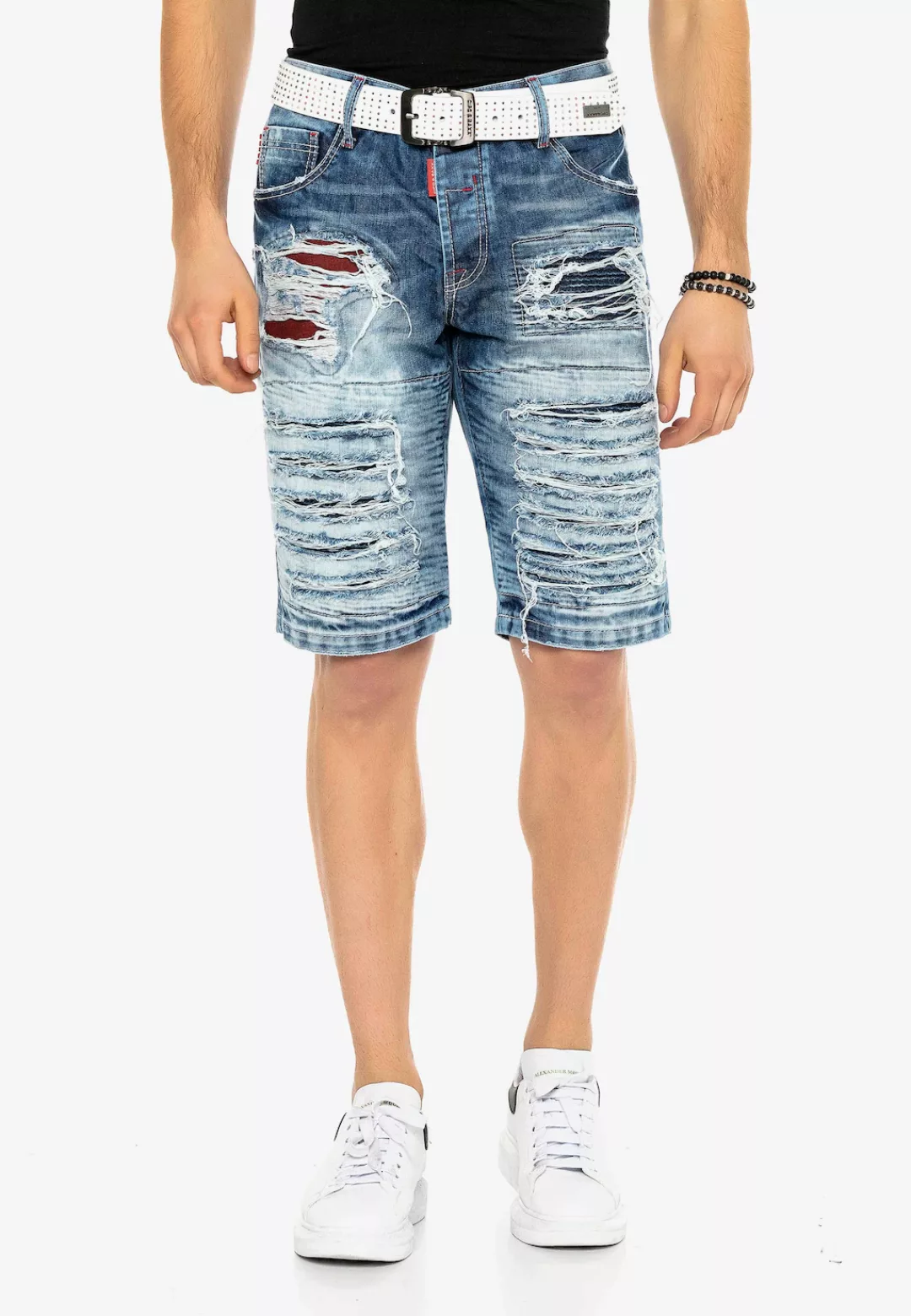 Cipo & Baxx Shorts, im Destroyed-Look günstig online kaufen