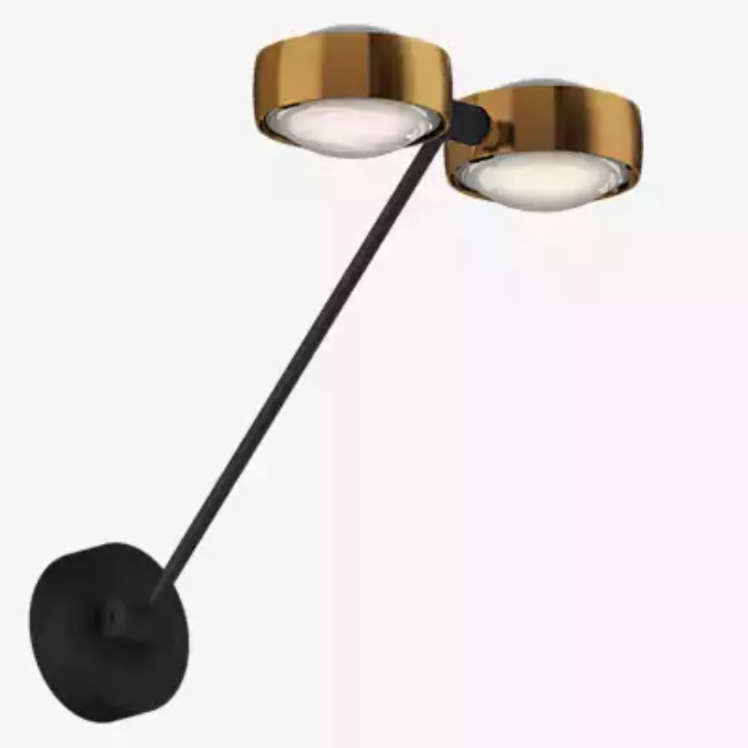 Occhio Sento Parete Doppio 40 Up D Wandleuchte LED, Kopf bronze/Body schwar günstig online kaufen