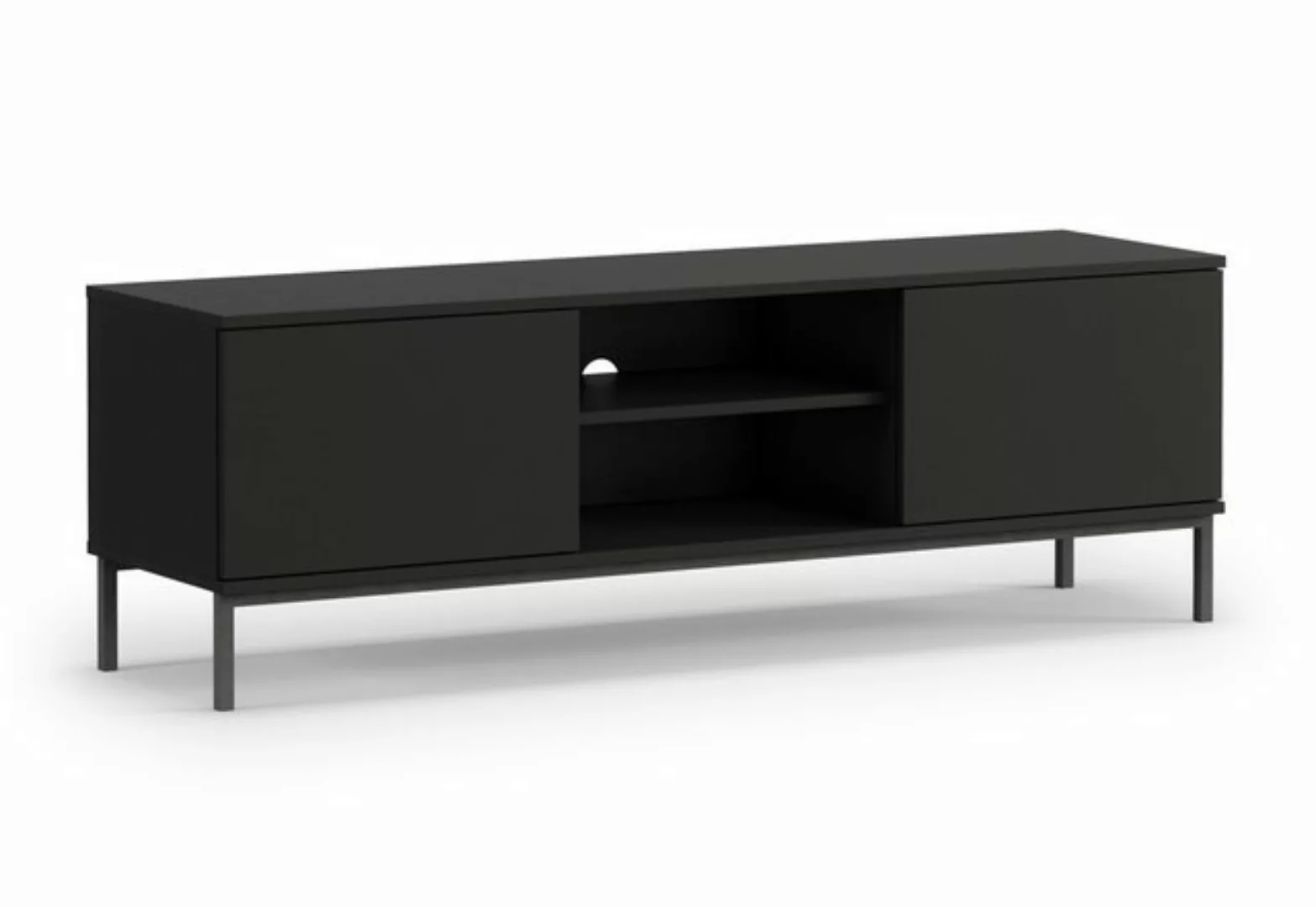 Furnix TV-Schrank FORSETTI RTV2D Fernsehschrank 2 Türen 2 offene Regale 150 günstig online kaufen