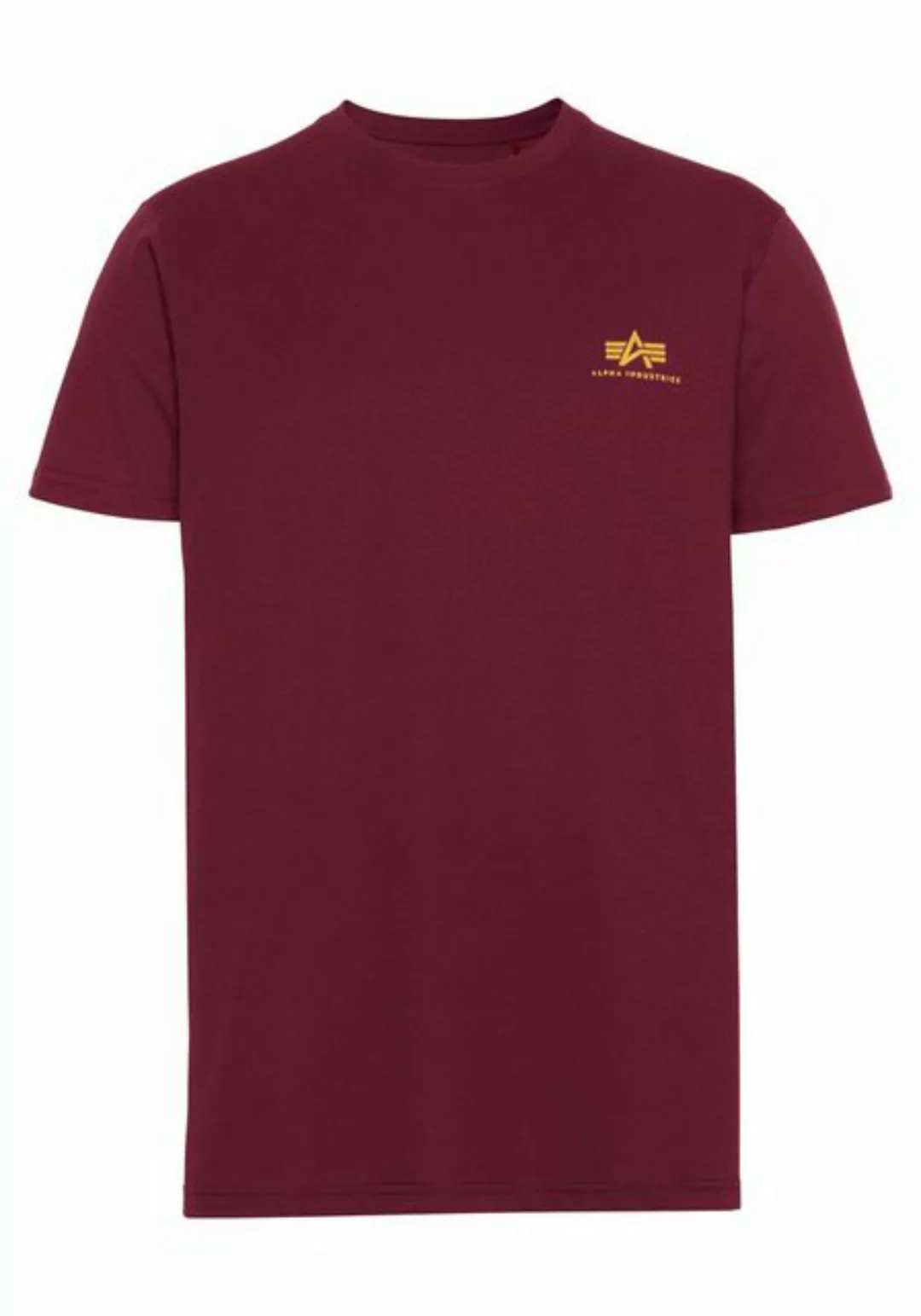 Alpha Industries Rundhalsshirt BASIC T SMALL LOGO günstig online kaufen