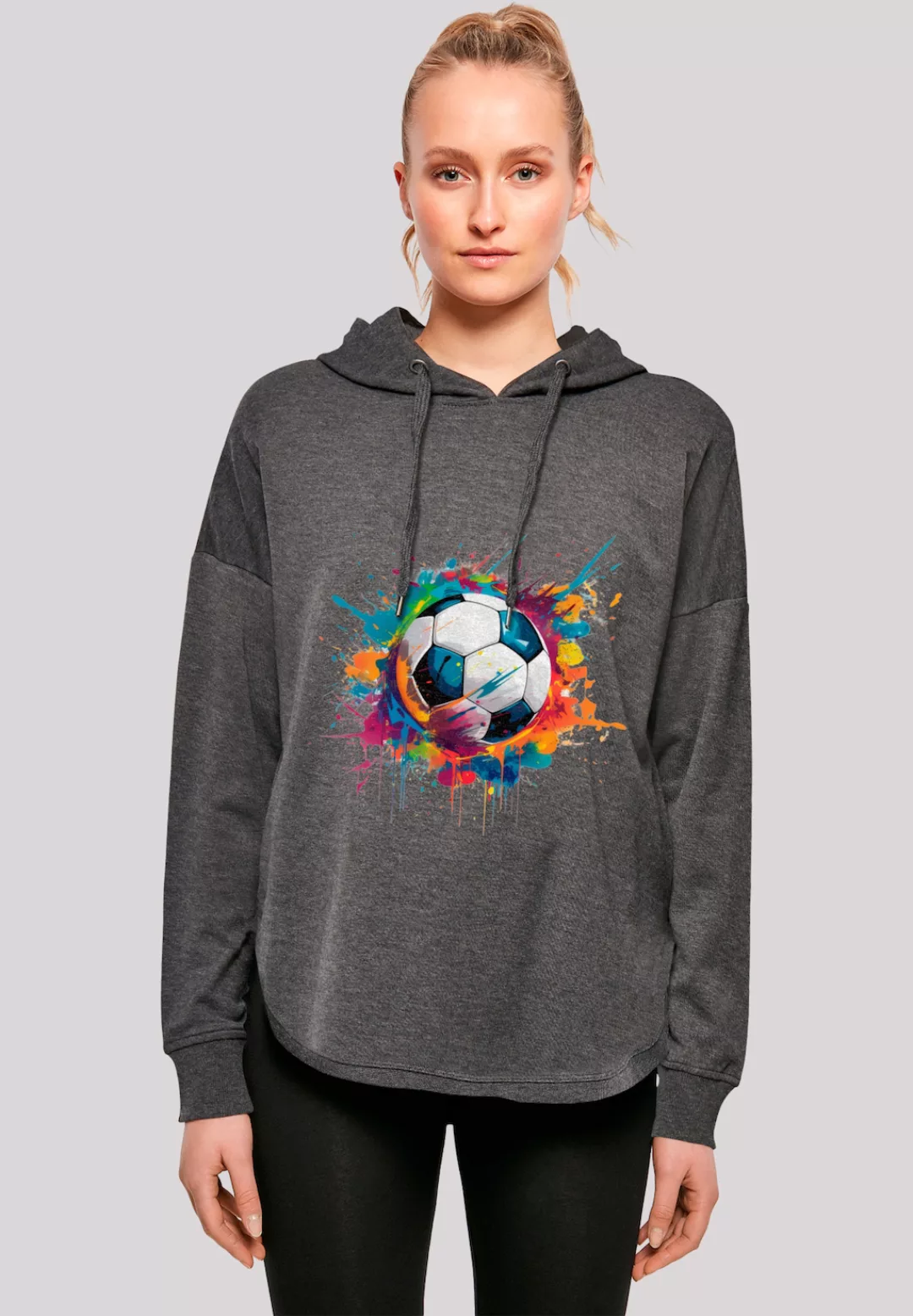 F4NT4STIC Kapuzenpullover "Bunte Fußball Grafik", Premium Qualität günstig online kaufen