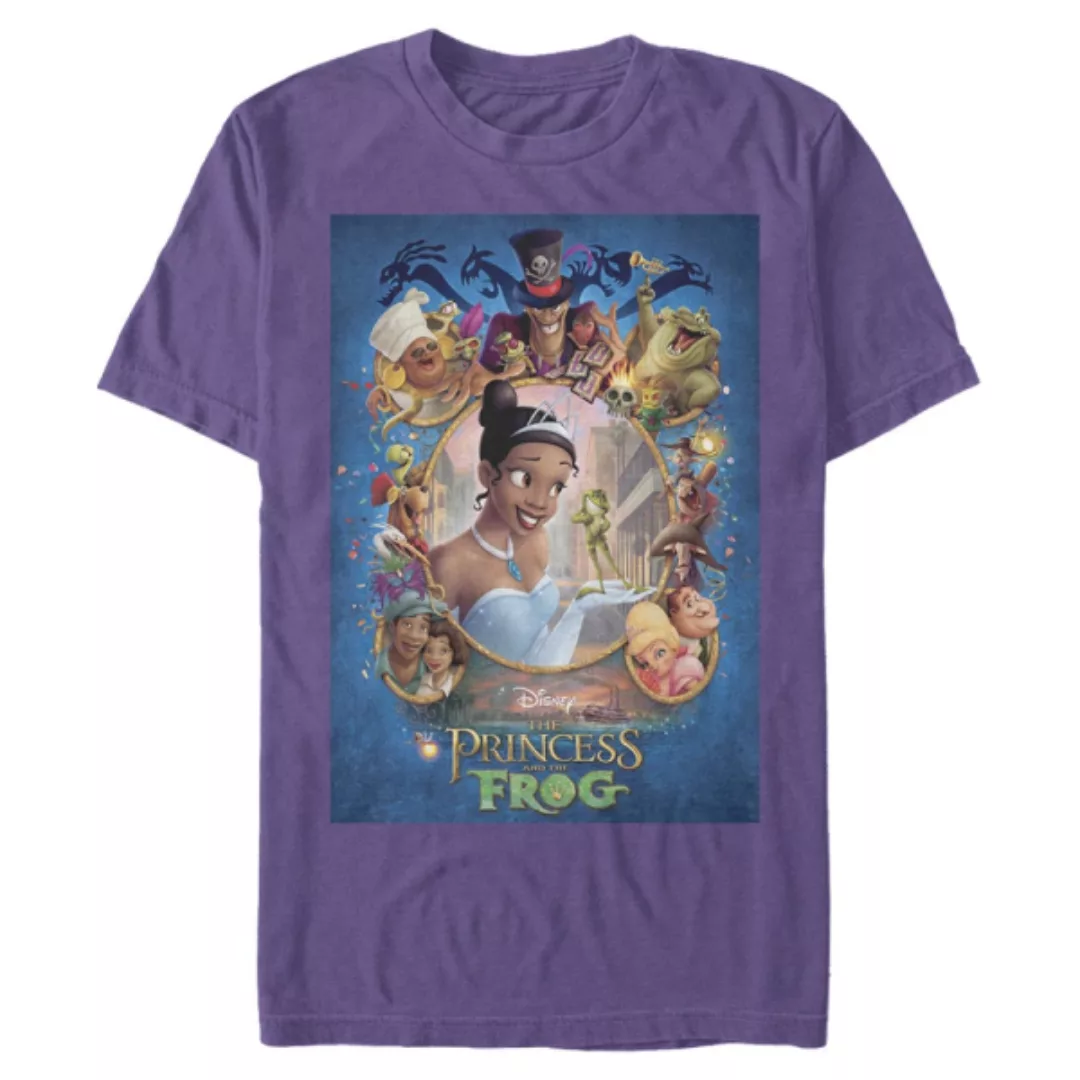 Disney - Küss den Frosch - Logo Princess & the Frog Poster - Männer T-Shirt günstig online kaufen