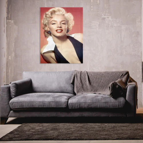 queence Acrylglasbild »Red Love«, Frau-Stars, Marilyn Monroe, Fine Art-Prin günstig online kaufen