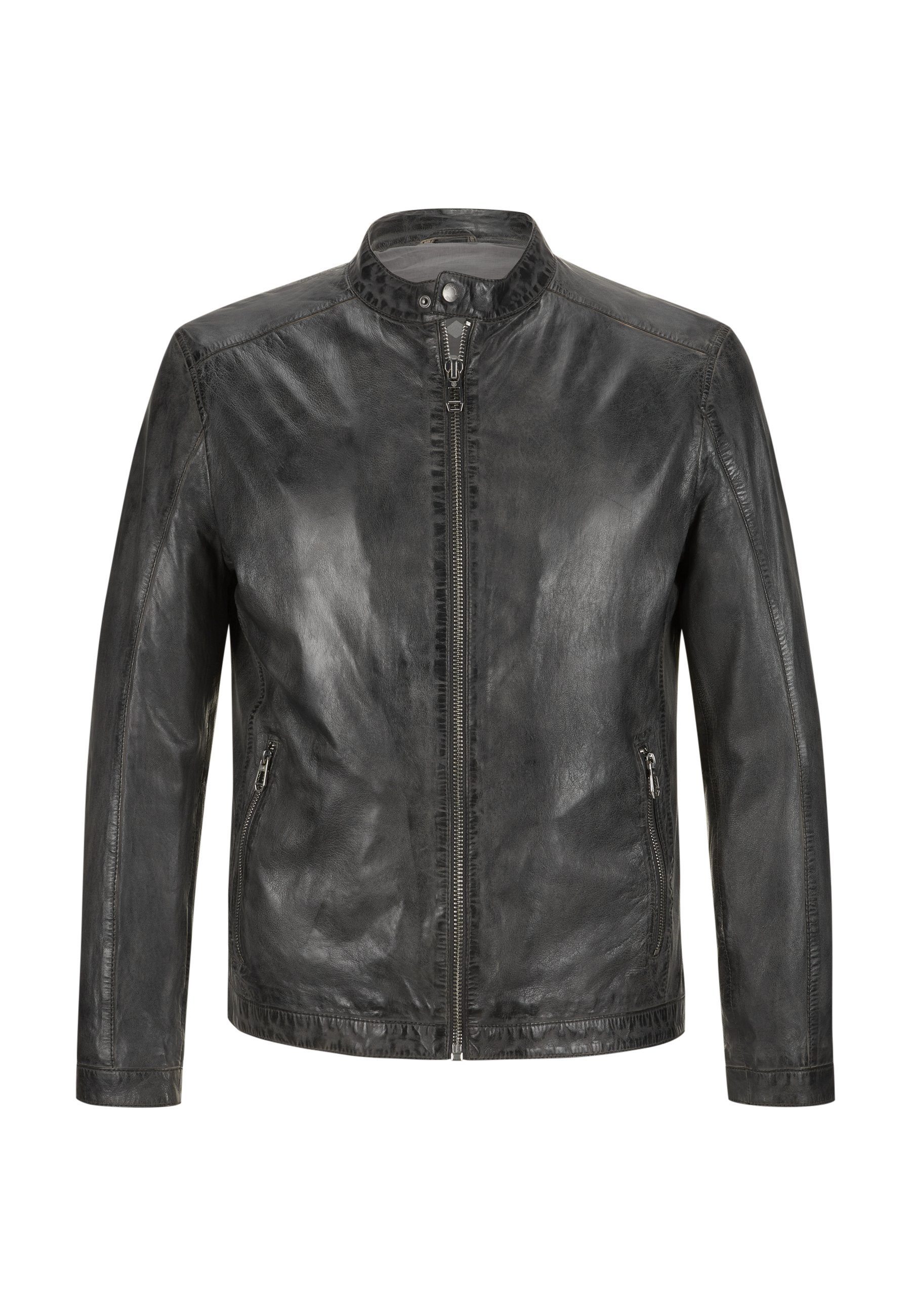 Milestone Bikerjacke MSLacona Herren Lederjacke Jacke günstig online kaufen
