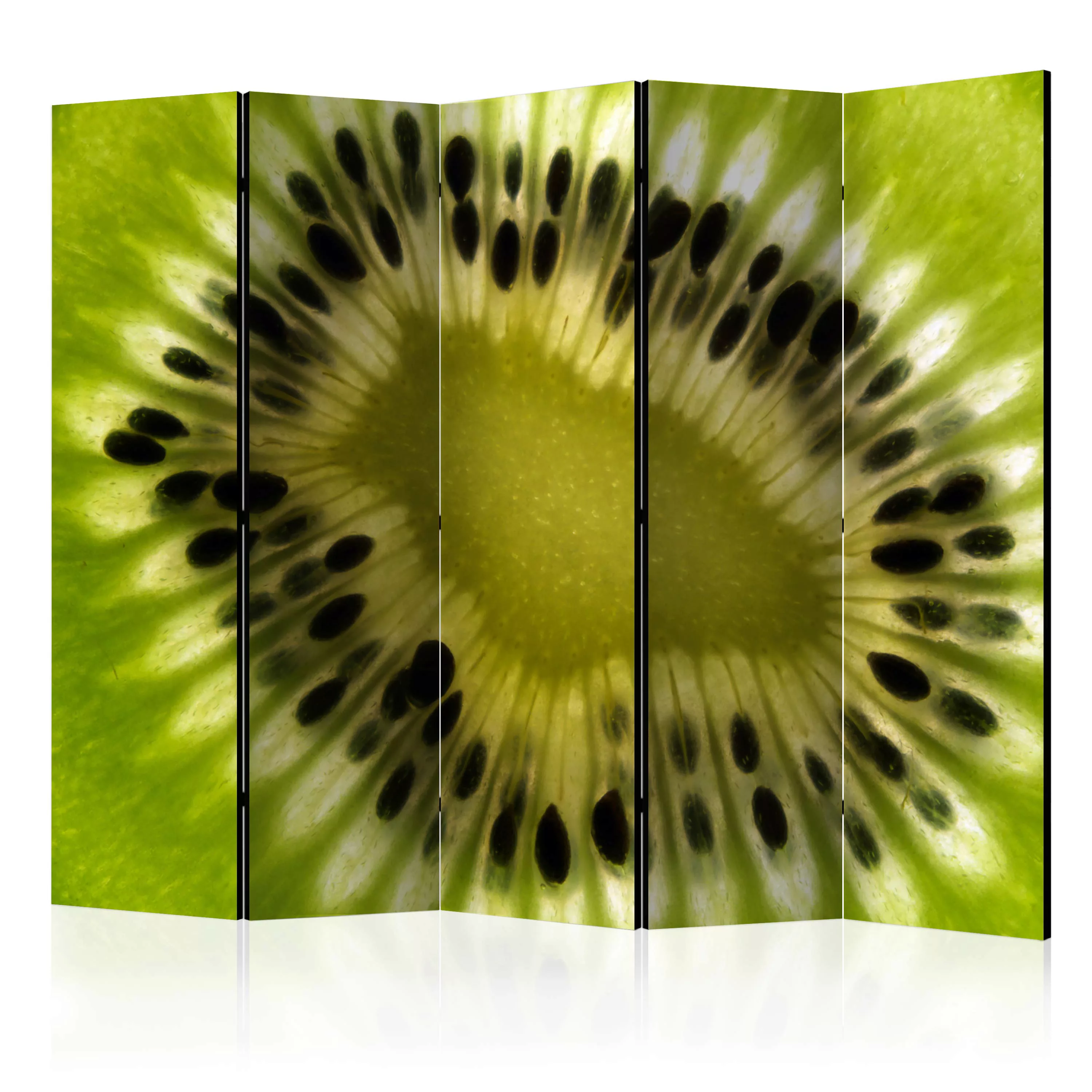 5-teiliges Paravent - Fruits: Kiwi Ii [room Dividers] günstig online kaufen