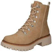 Rieker Schnürstiefelette Damen beige günstig online kaufen