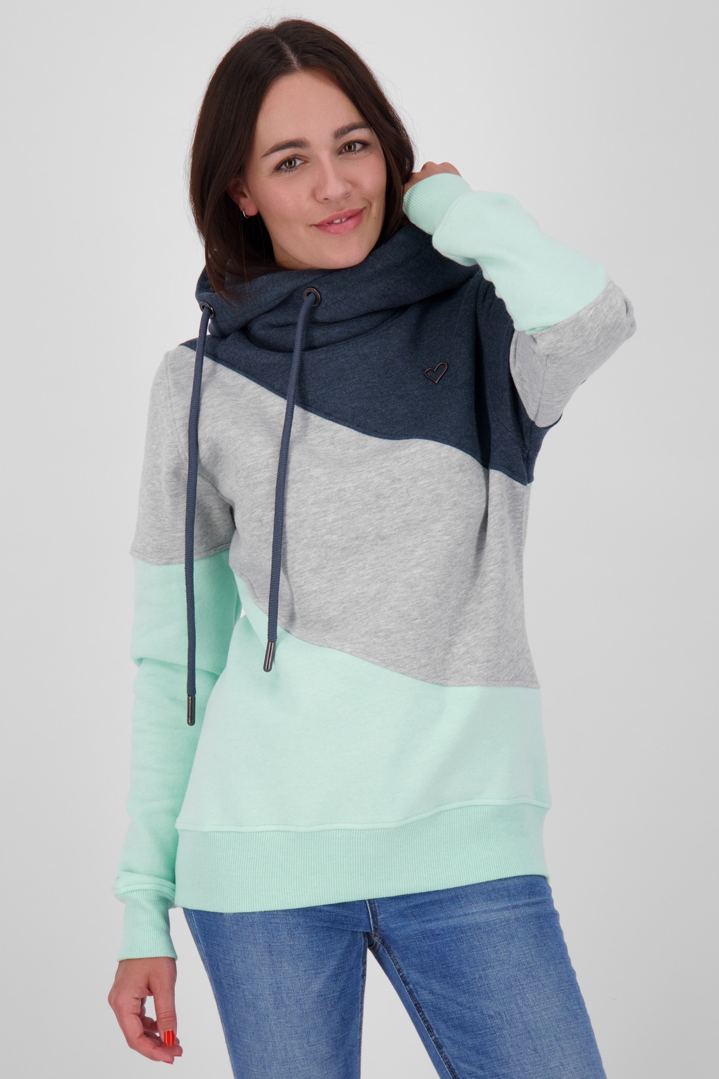 Alife & Kickin Kapuzensweatshirt "Damen StacyAK A" günstig online kaufen