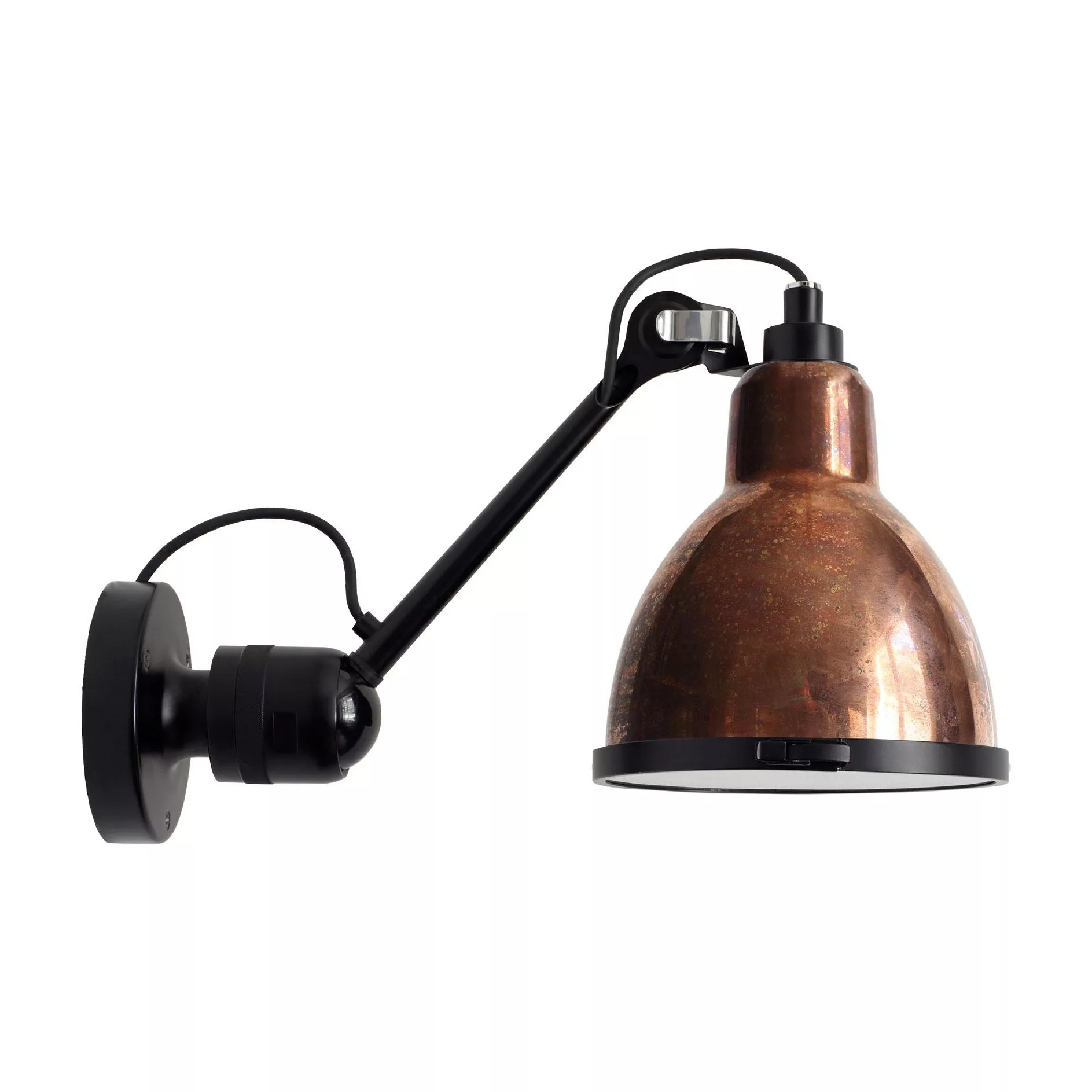 DCW - Lampe Gras N°304 XL Außenwandleuchte - kupfer/BxH 30,4x22cm günstig online kaufen