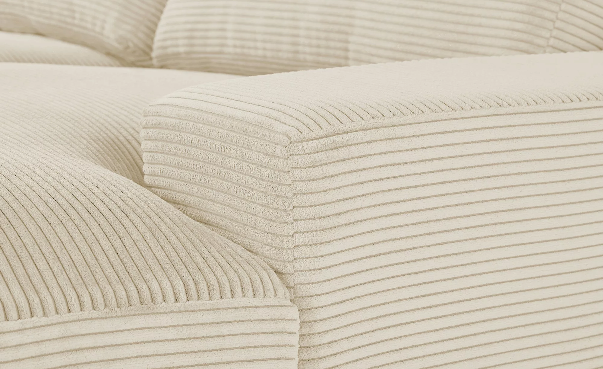 Ecksofa  Branna ¦ creme ¦ Maße (cm): B: 322 H: 88 T: 164 Polstermöbel > Sof günstig online kaufen