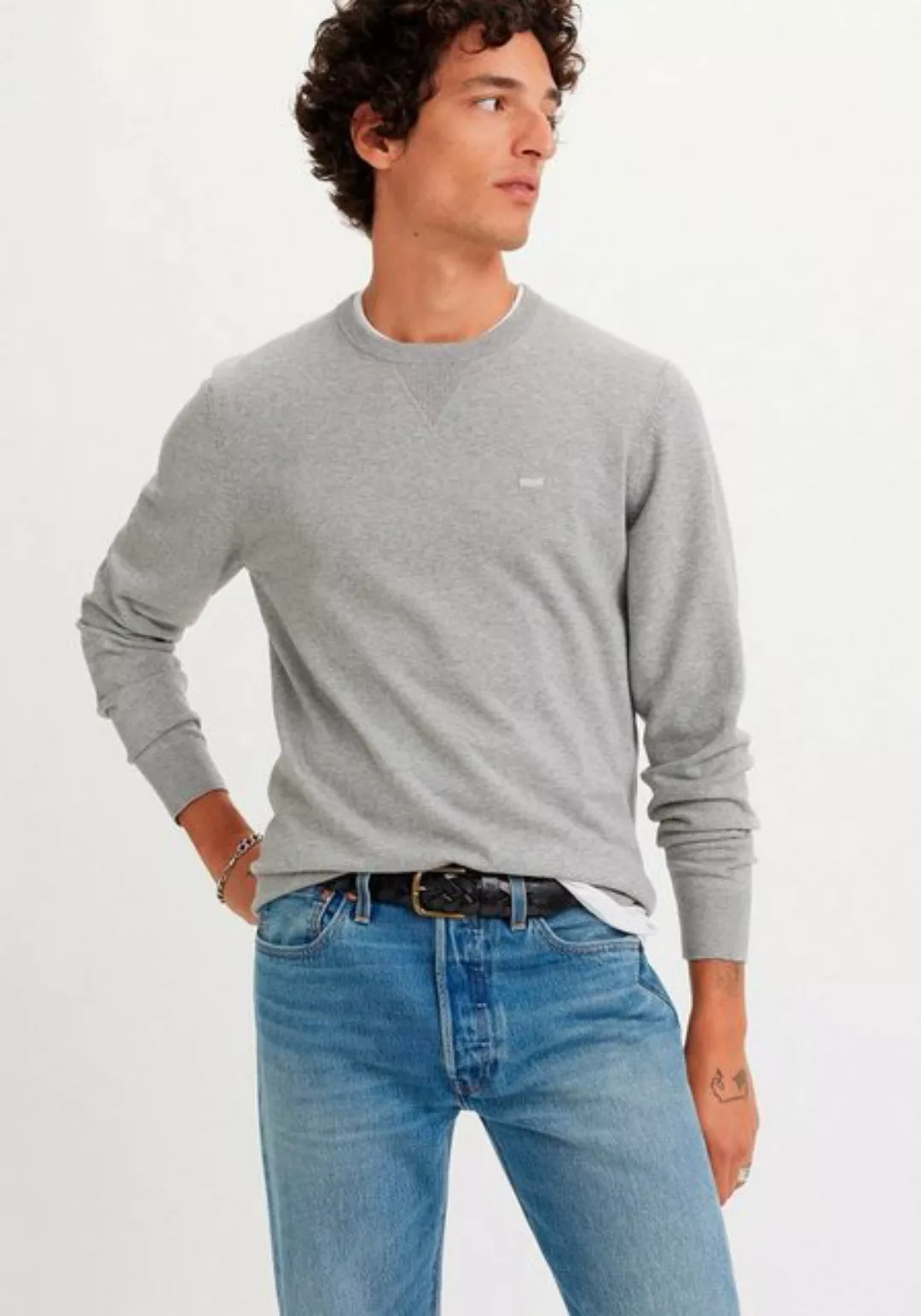 Levis Rundhalspullover "LIGHTWEIGHT HM SWEATER" günstig online kaufen