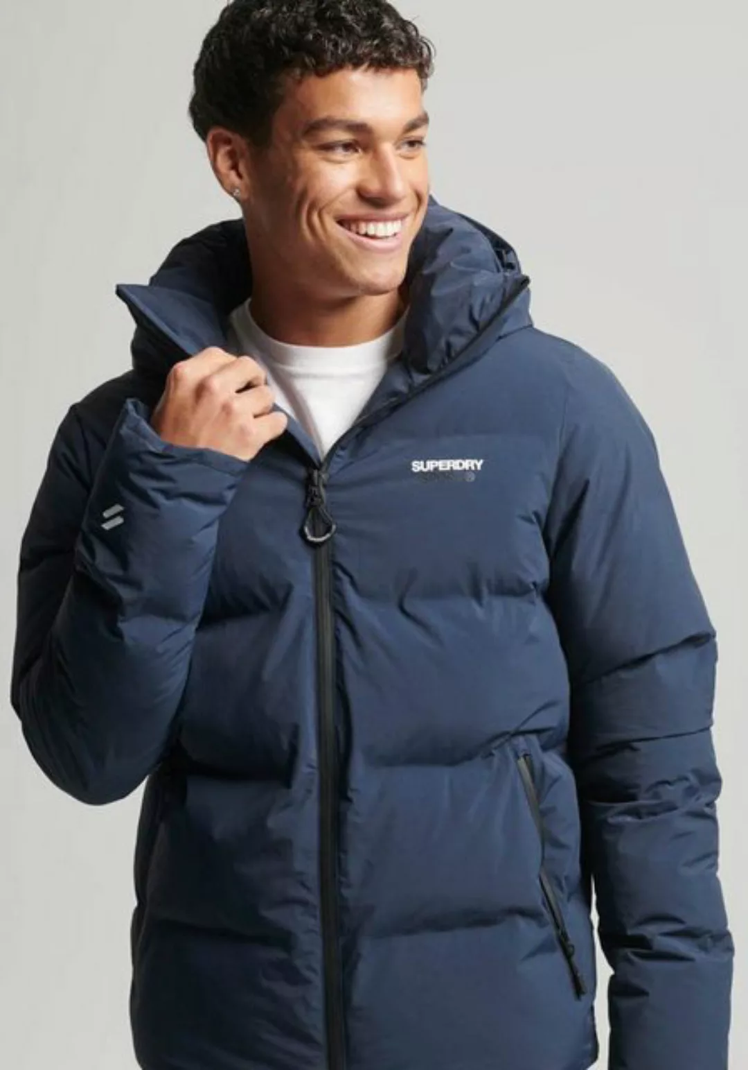 Superdry Steppjacke HOODED BOXY PUFFER JACKET günstig online kaufen