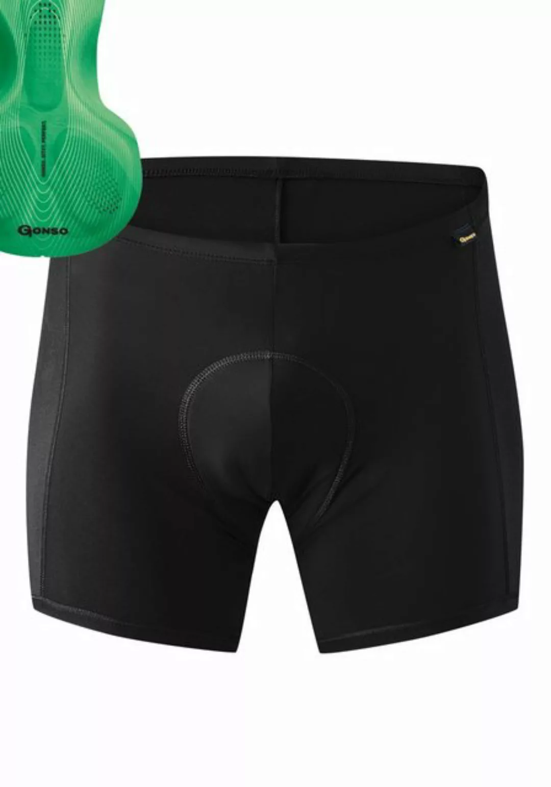 Gonso Funktionsshorts Unterhose Bike Sitivo Green günstig online kaufen