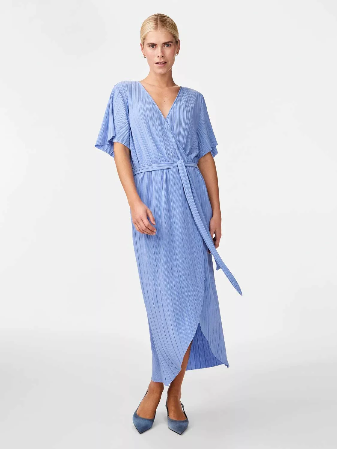 Y.A.S Midikleid "YASOLINDA SS MIDI WRAP DRESS S. NOOS" günstig online kaufen