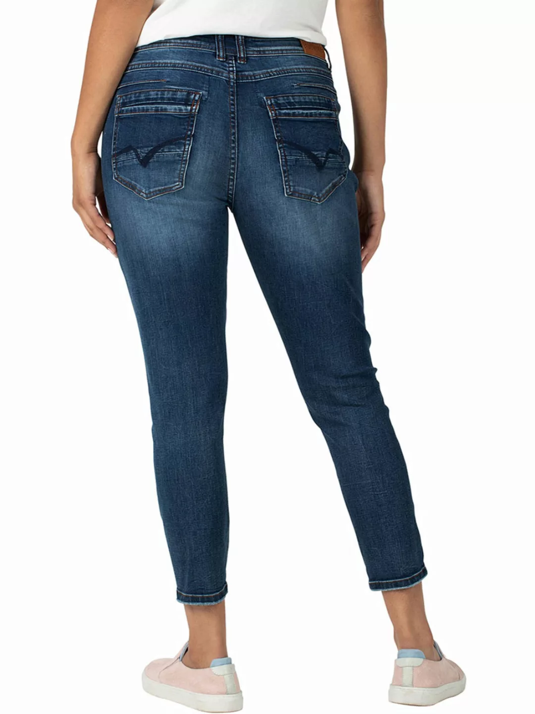 TIMEZONE Damen Jeans JillyTZ - Regular Fit - Blau - Skylight Blue Wash günstig online kaufen