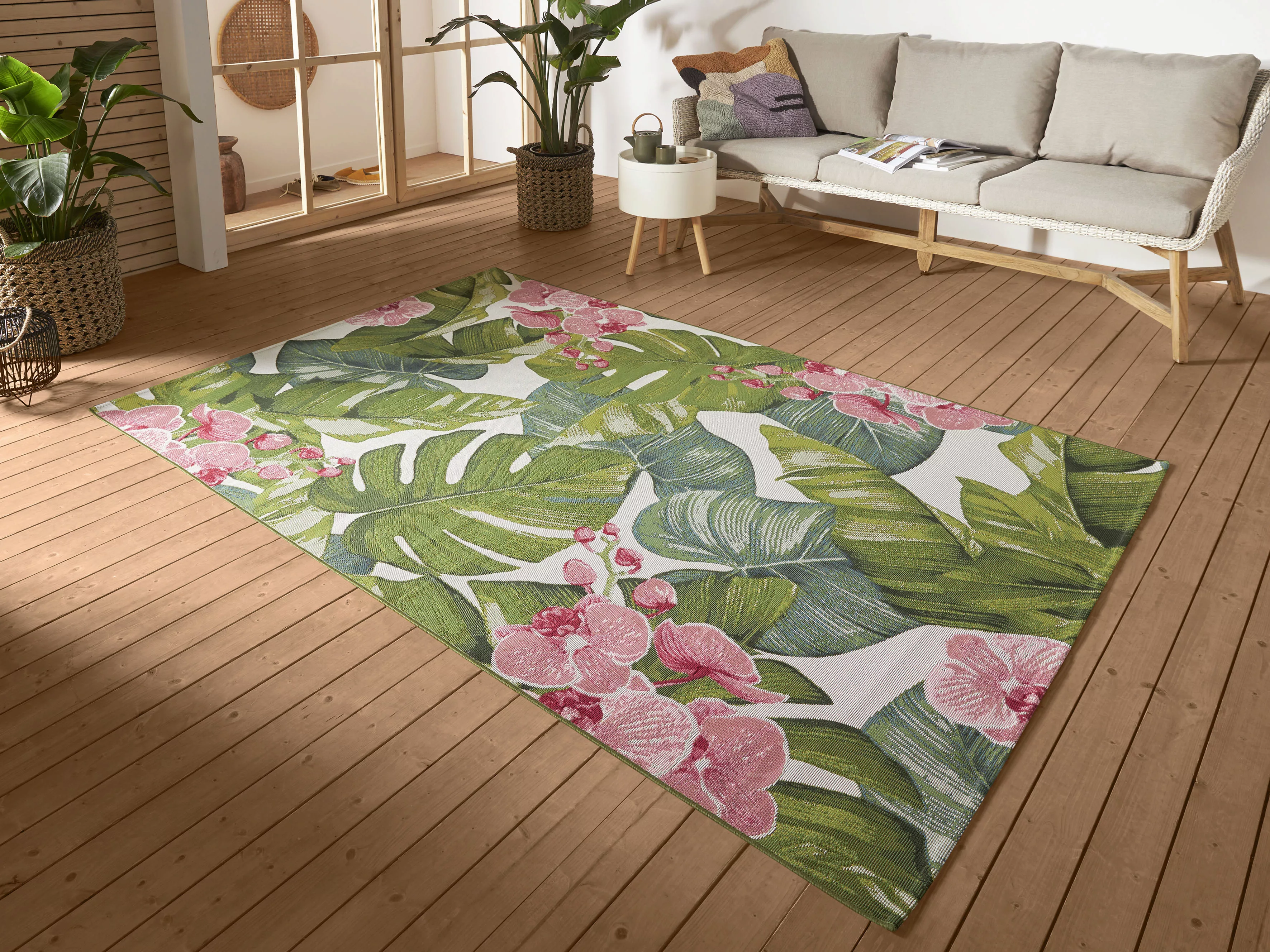 HANSE Home Outdoorteppich »Tropical«, rechteckig, In-& Outdoor, Teppich, We günstig online kaufen