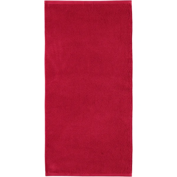 Vossen Vegan Life - Farbe: rubin - 390 - Handtuch 50x100 cm günstig online kaufen