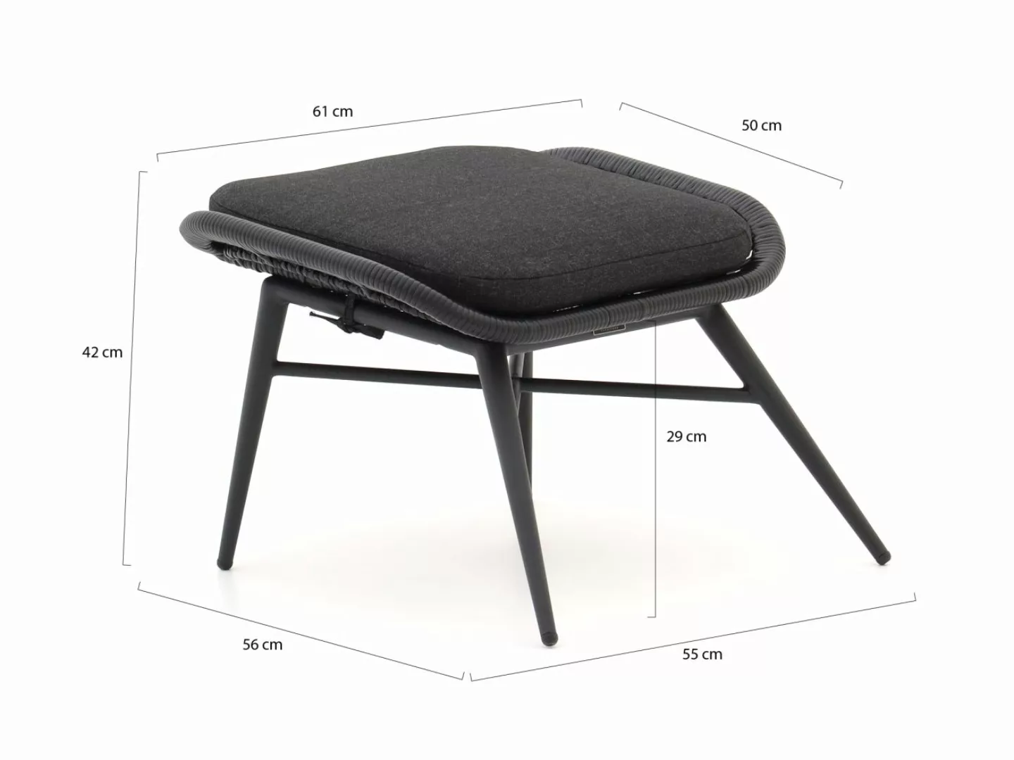 Intenso Rovello Lounge Gartenhocker günstig online kaufen