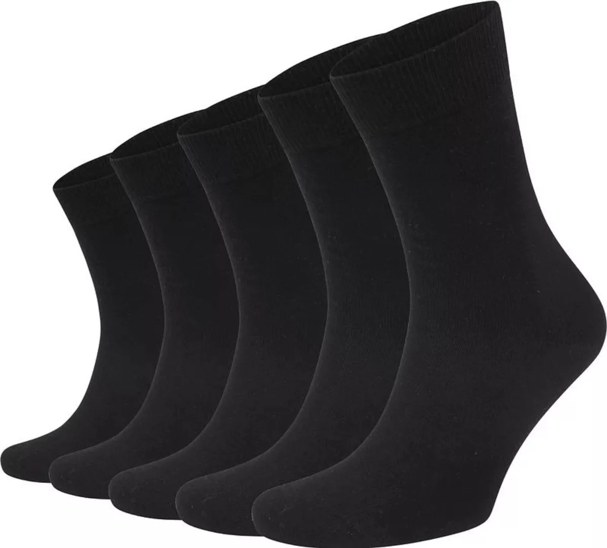 Bjorn Borg 5-Pack Socken Schwarz - Größe 36-40 günstig online kaufen