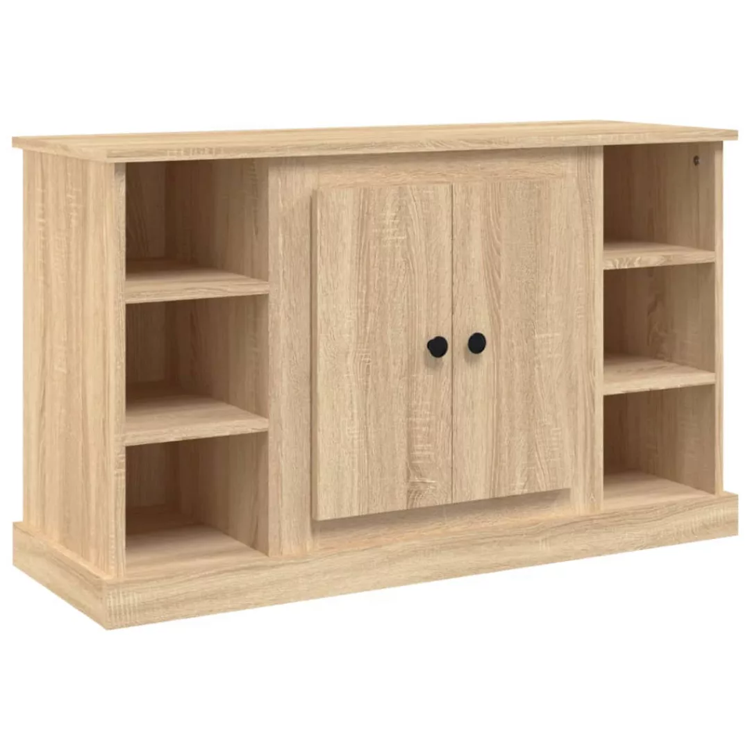 Vidaxl Sideboard Sonoma-eiche 100x35,5x60 Cm Holzwerkstoff günstig online kaufen