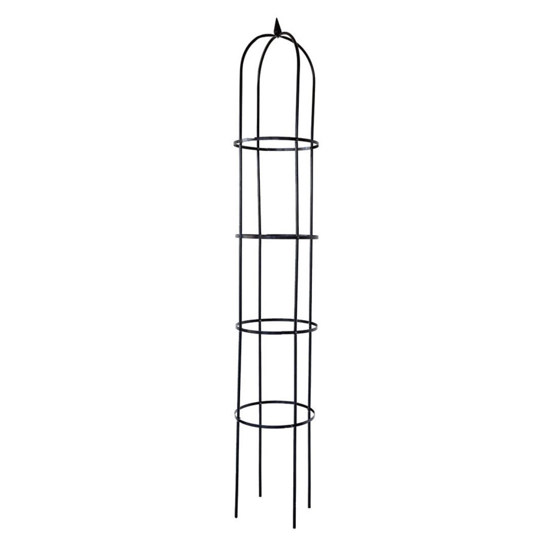 abc HOME Rankhilfe Obelisk, Metall, Schwarz, günstig online kaufen