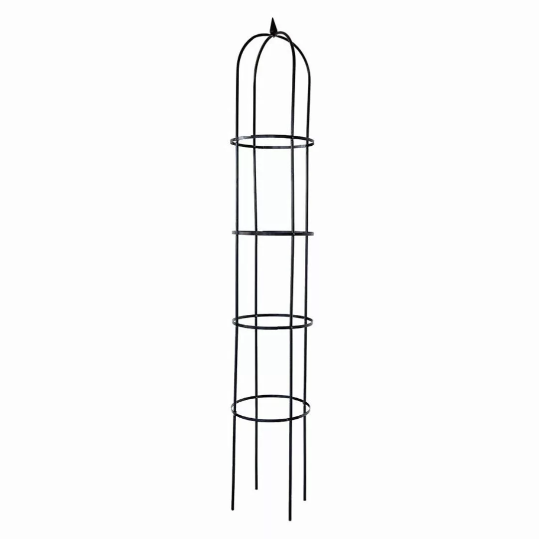 abc HOME Rankhilfe Obelisk, Metall, Schwarz, günstig online kaufen