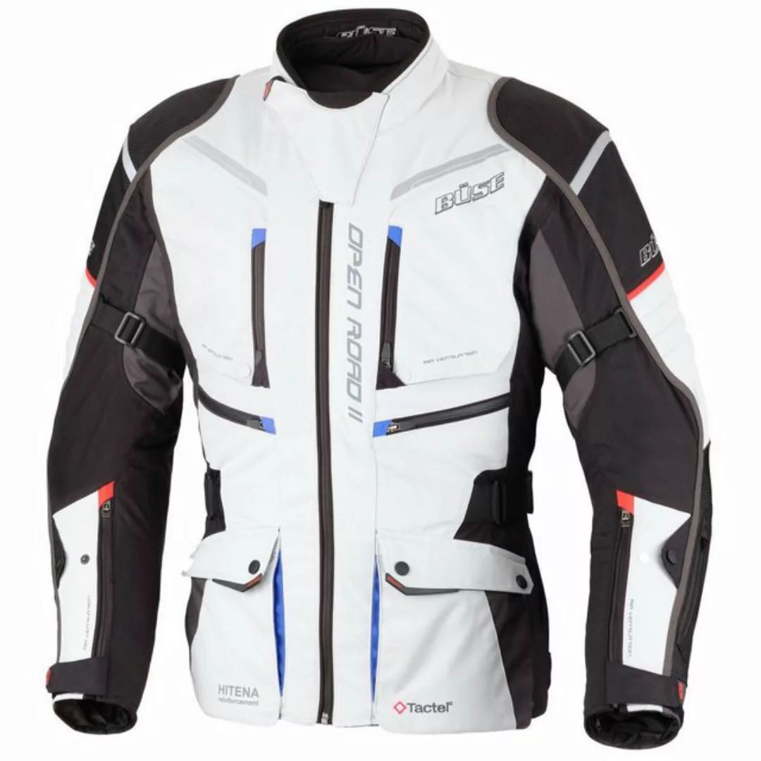 Büse Motorradjacke Büse Ferno Textil-/Lederjacke Schwarz 58 günstig online kaufen