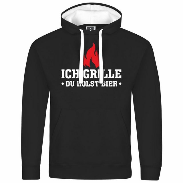 deinshirt Kapuzenpullover Herren Kapuzenpullover Ich grille du holst Bier M günstig online kaufen