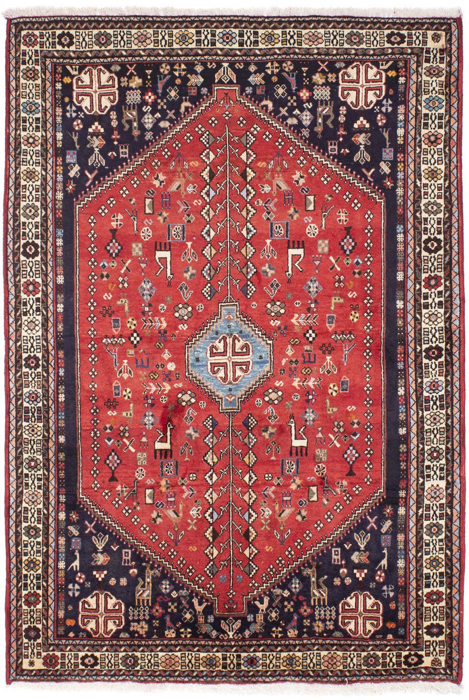 morgenland Orientteppich »Perser - Nomadic - 219 x 147 cm - rot«, rechtecki günstig online kaufen