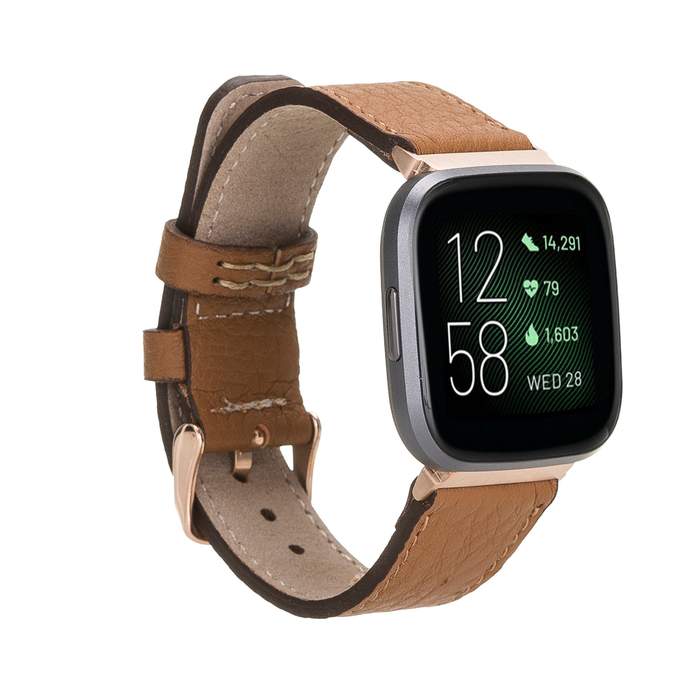 Renna Leather Smartwatch-Armband Fitbit Versa 4 günstig online kaufen