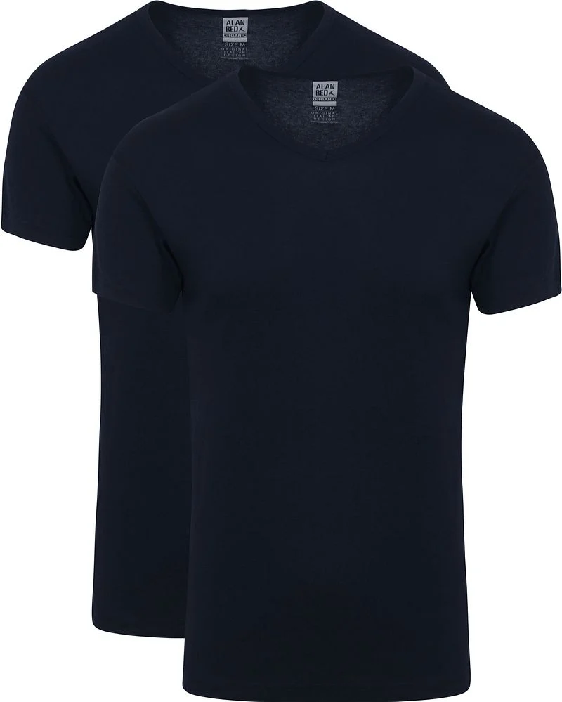 Alan Red Vancouver T-Shirt Navy 2er-Pack - Größe XL günstig online kaufen