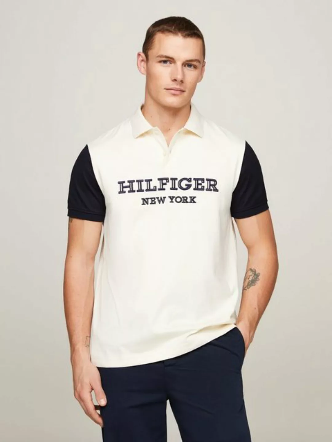 Tommy Hilfiger Poloshirt MONOTYPE COLOURBLOCK REG POLO günstig online kaufen