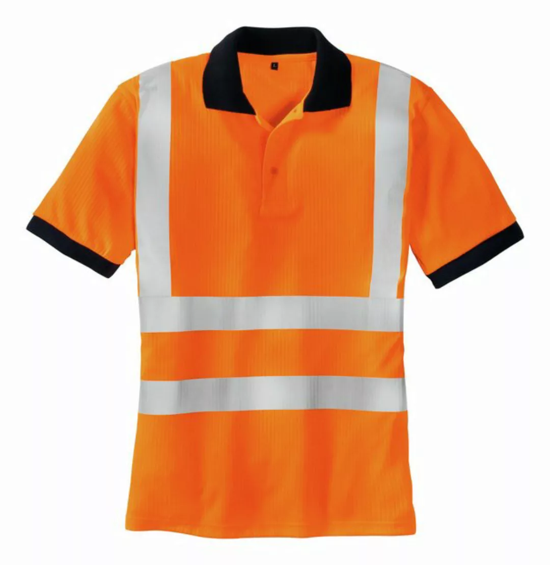 teXXor Warnschutz-Shirt Polo-SYLT, leuchtorange, Größe M günstig online kaufen