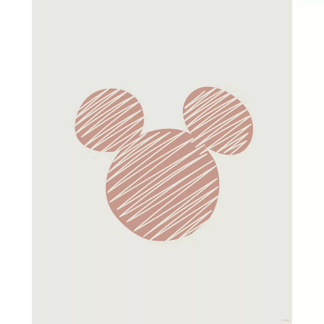 Komar Wandbild Striped Mouse Disney B/L: ca. 40x50 cm günstig online kaufen