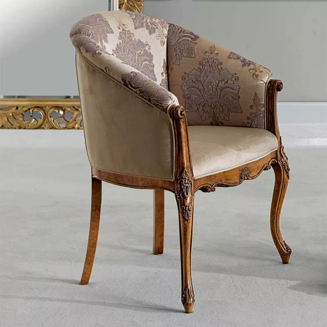 Wohnzimmer Stuhl in italienischem Design 50 cm Sitzhöhe günstig online kaufen