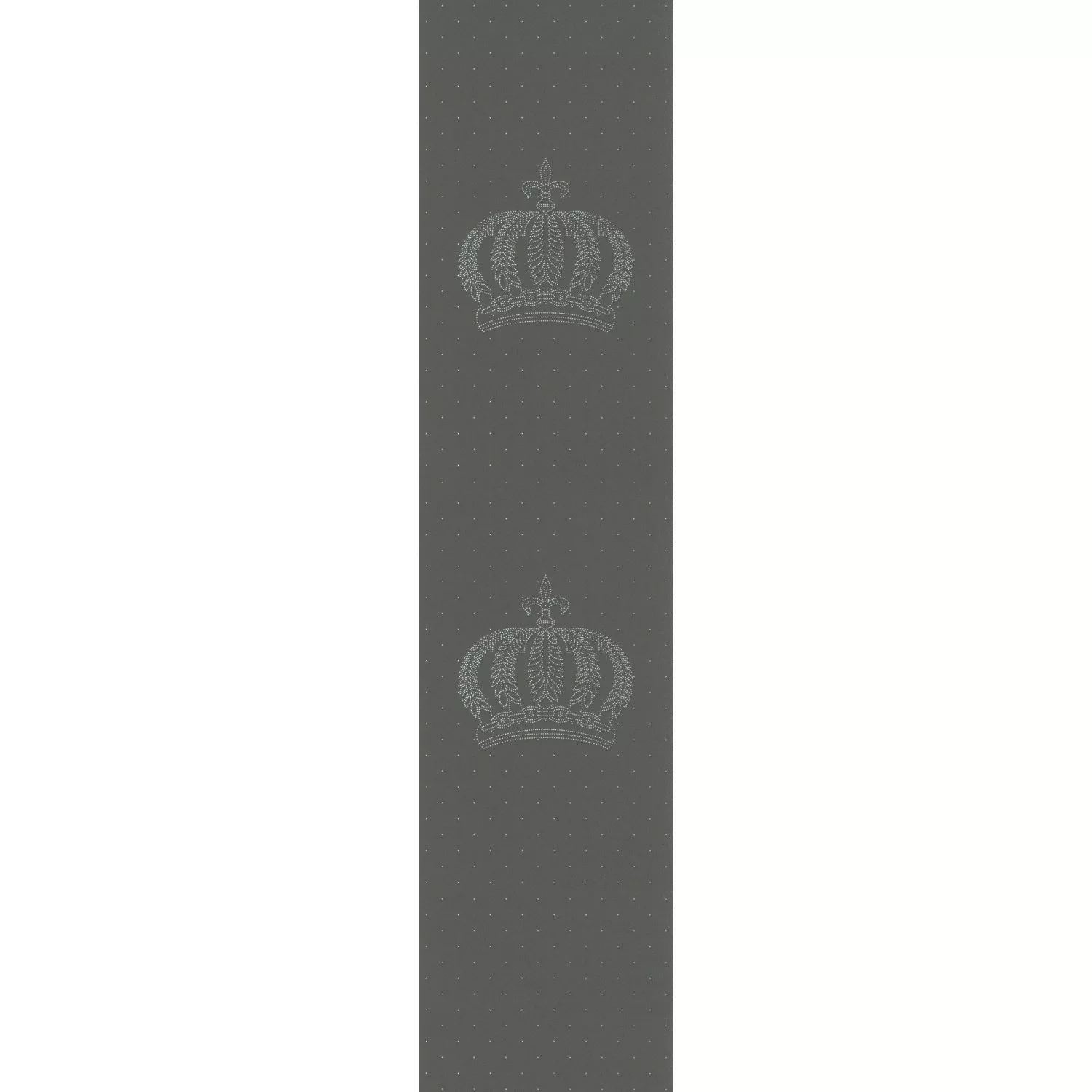 Marburg Vliestapete Ornamental Kronen Schwarz 3,3 m x 0,70 m FSC® günstig online kaufen