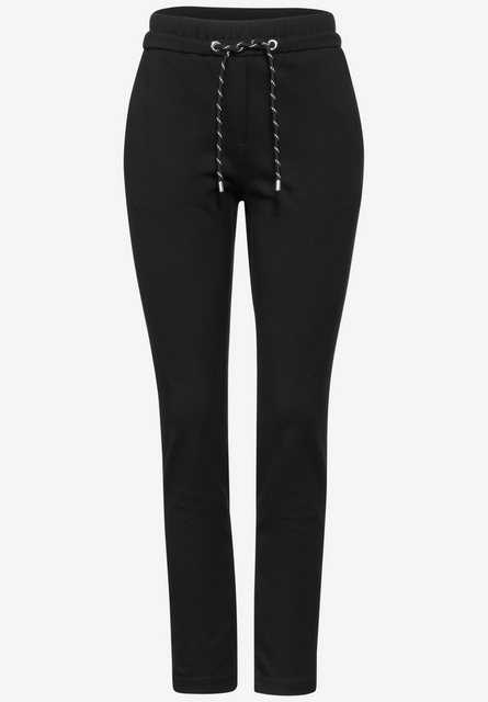 Cecil Dehnbund-Hose NOS Style Tracey Jersey Solid günstig online kaufen